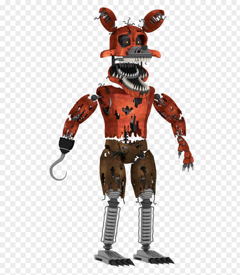 Nightmare Foxy Five Nights At Freddy's 4 Freddy's: Sister Location Human Body Animatronics PNG
