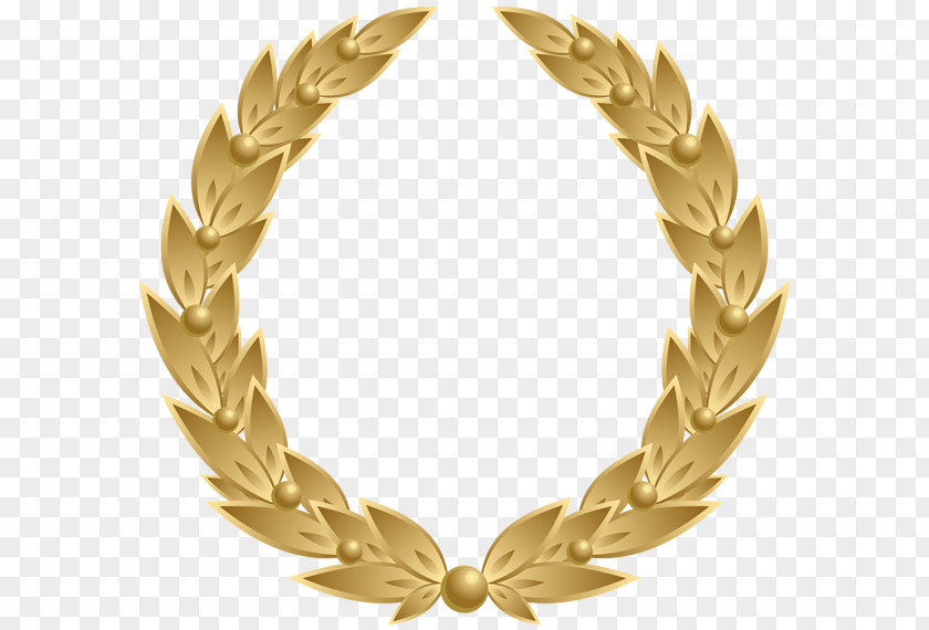 Star Wreath Gold Jewellery Clip Art PNG