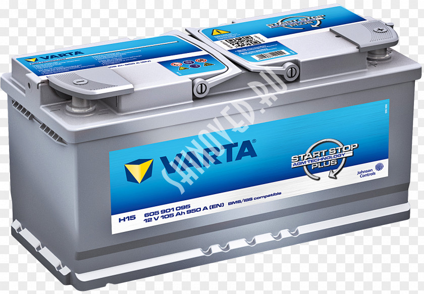 Automotive Battery VRLA VARTA Car PNG