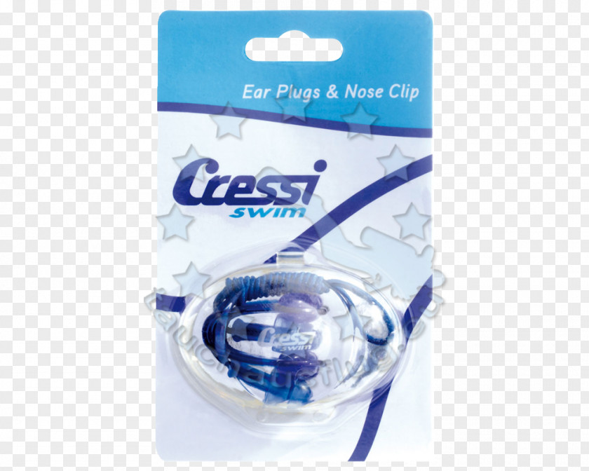 Ear Noseclip Cressi-Sub Earplug Underwater Diving PNG