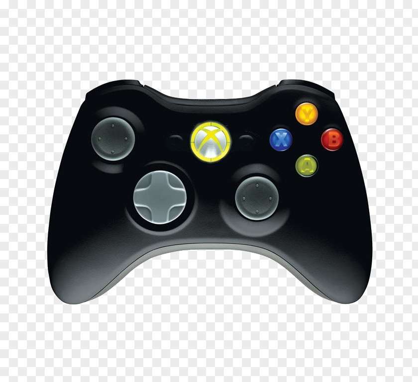 Gamepad Xbox 360 Controller One Black PNG