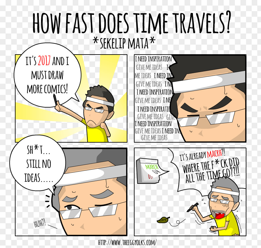 Gawai 0 Time Travel Yolk Cartoon PNG