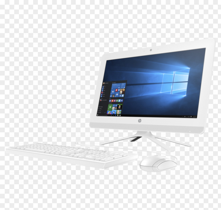 Hewlett-packard Hewlett-Packard Intel All-in-one Desktop Computers Personal Computer PNG