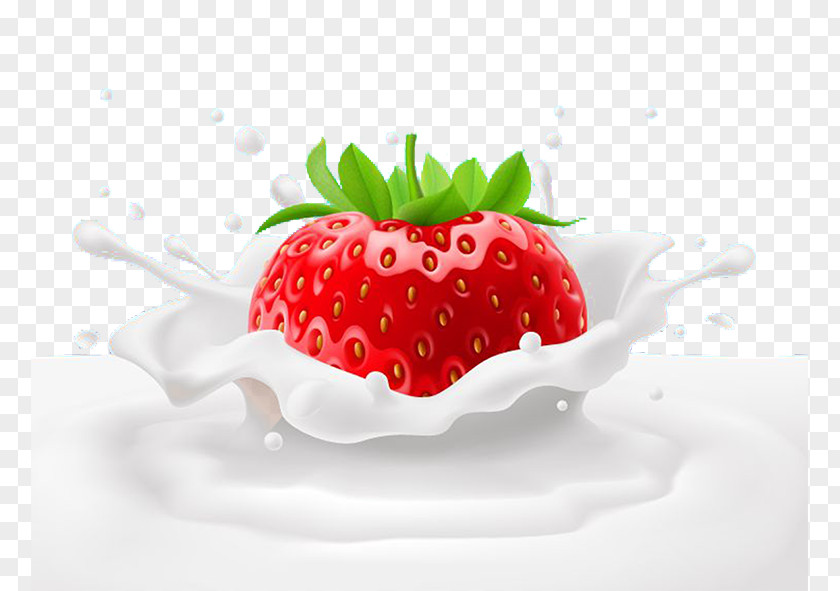 Strawberry Milk Milkshake Chocolate PNG