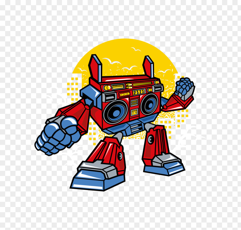 Tshirt T-shirt Blaster Cartoon Boombox PNG