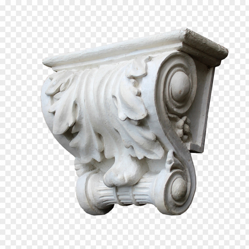 Acanthus Corbel Architecture Keystone Vault Wall PNG