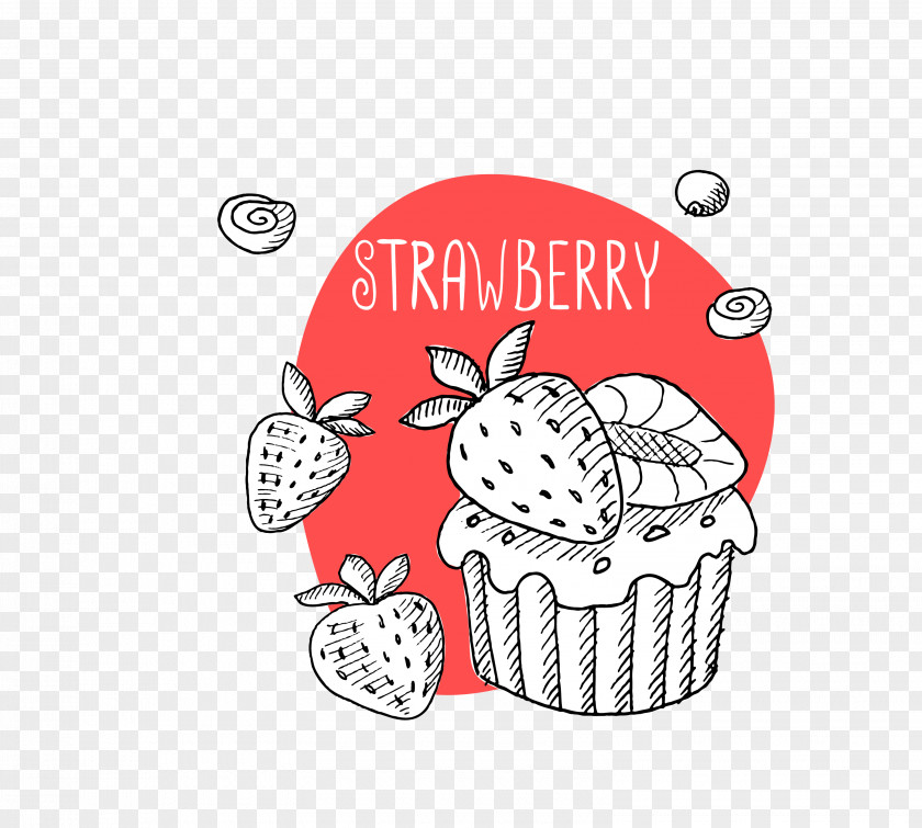 Hand Painted Strawberry Download Drawing Aedmaasikas PNG