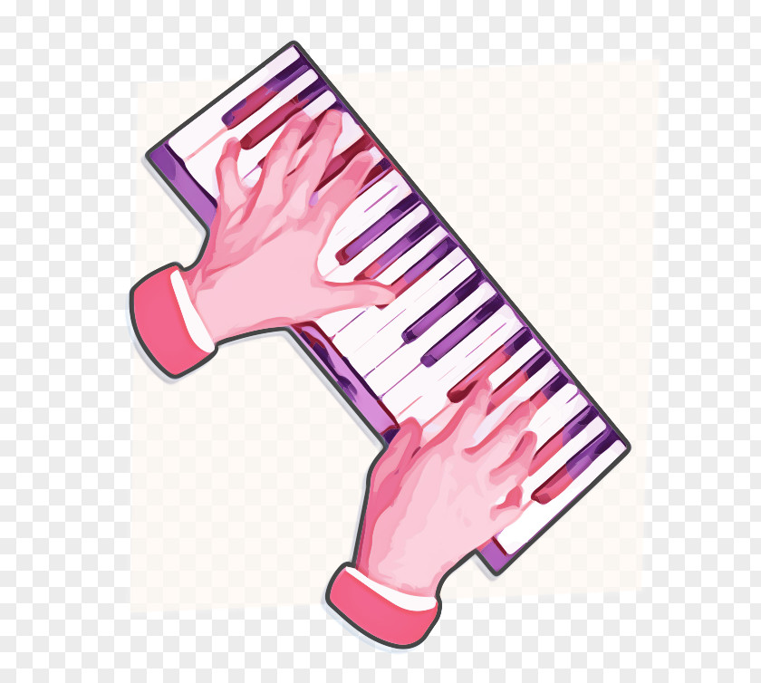 Magenta Glove Pink Background PNG