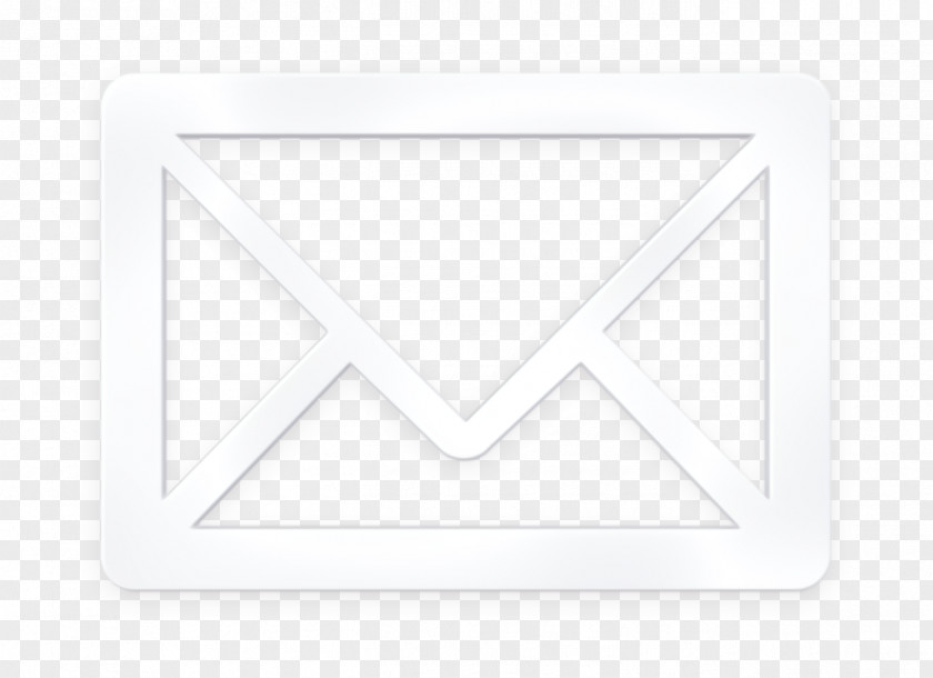 Symbol Blackandwhite Email Icon Envelope Inbox PNG