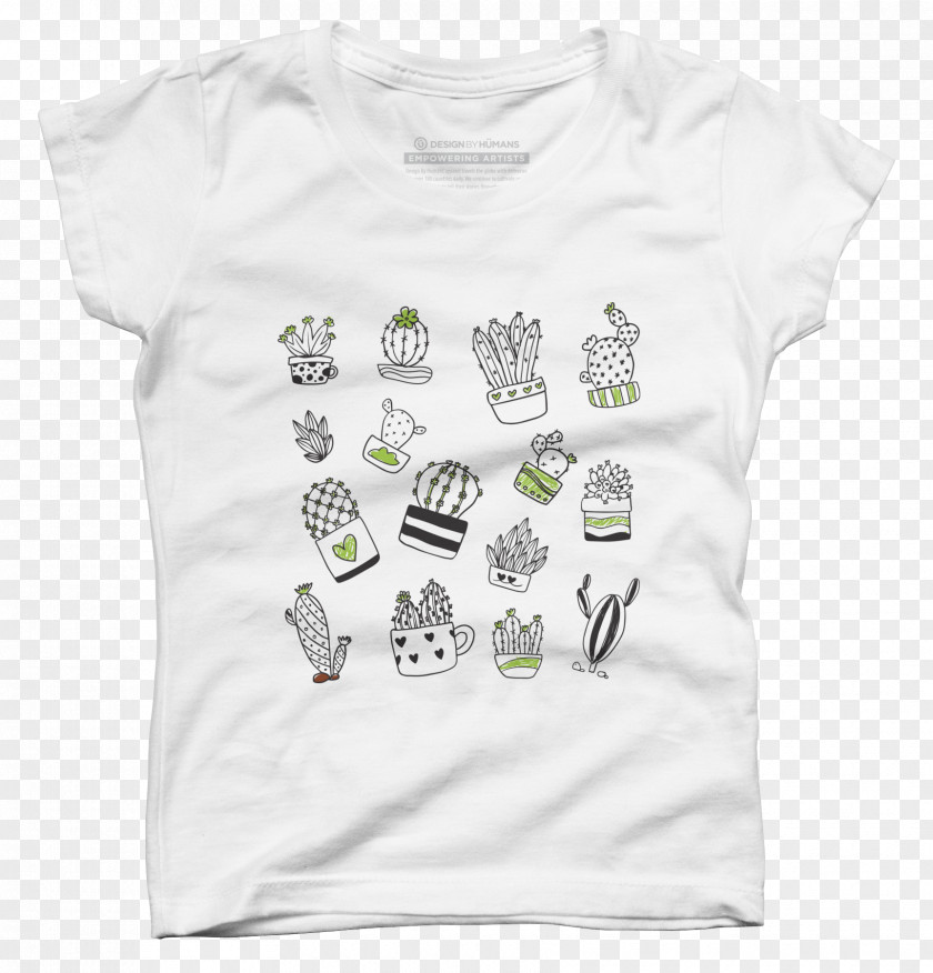 T-shirt Cactus And Succulents Succulent Plant Drawing PNG