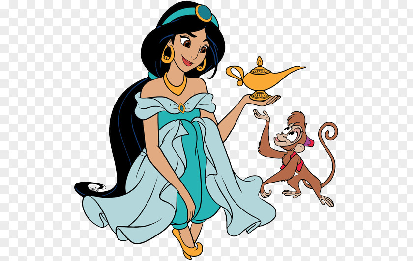 Aladdin Princess Jasmine Abu Genie Clip Art PNG