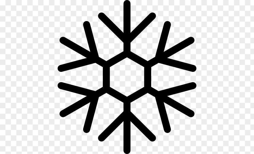 Cold Snowflake Drawing Line Art Clip PNG