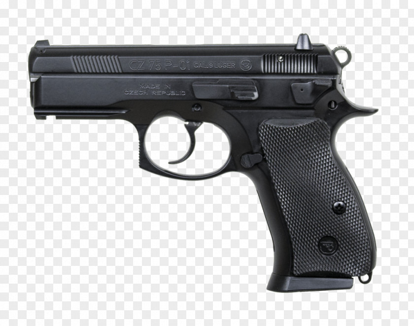 Handgun CZ 75 Česká Zbrojovka Uherský Brod CZ-USA 9×19mm Parabellum Firearm PNG