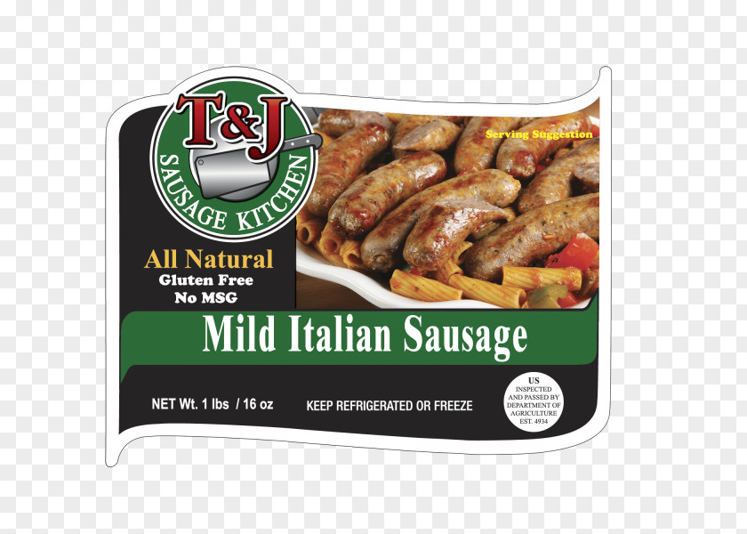 Italy Sausage Breakfast Bratwurst Italian Recipe PNG