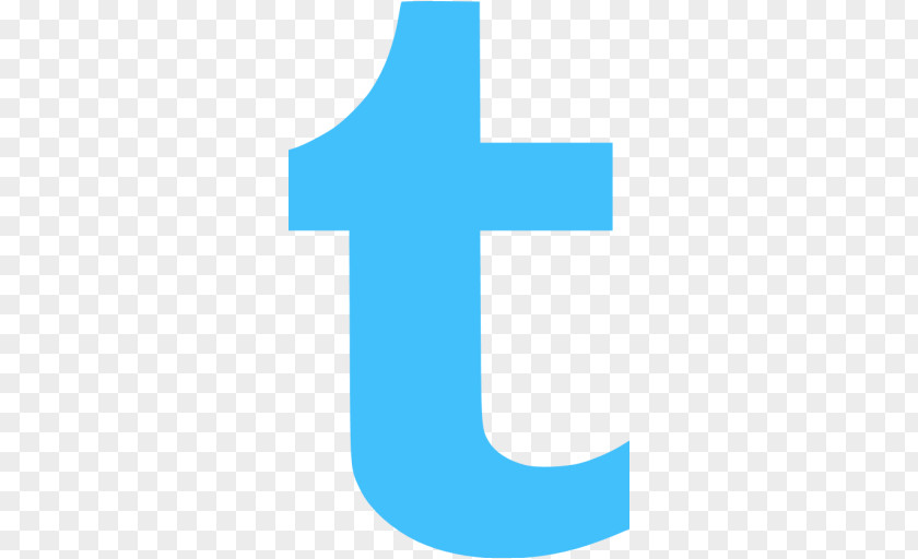 Social Media Logo Blue PNG