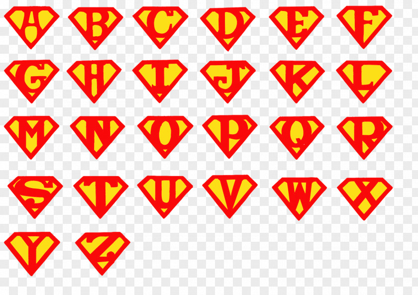 Superman Logo Comics Superhero Font PNG