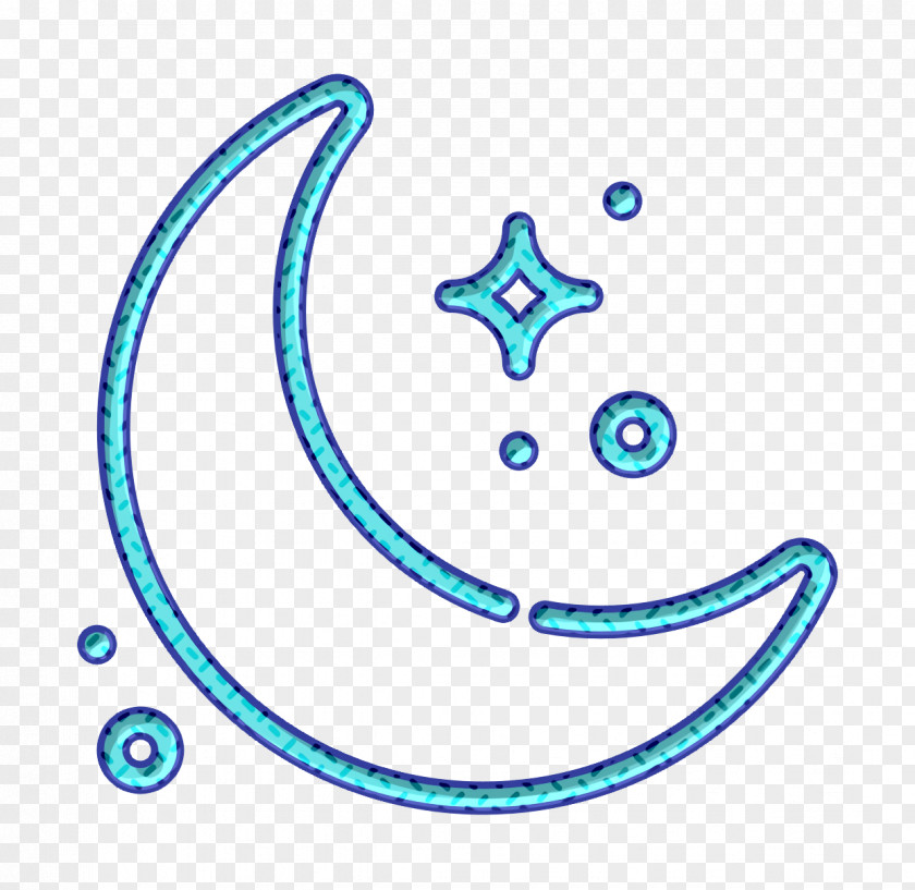 Symbol Aqua Moon Icon Weather PNG