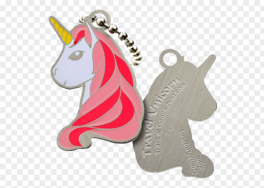 Unicorn Geocoin Travel Bug Legendary Creature Geocaching PNG