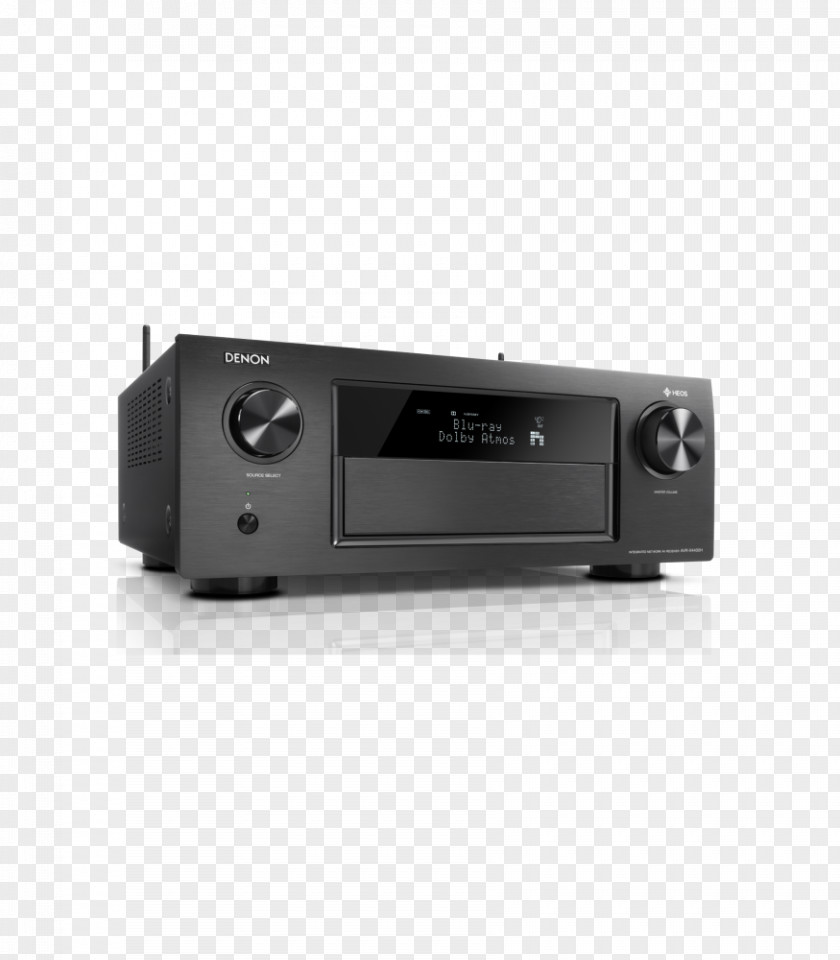 AV Receiver Denon Home Theater Systems Audio Dolby Atmos PNG