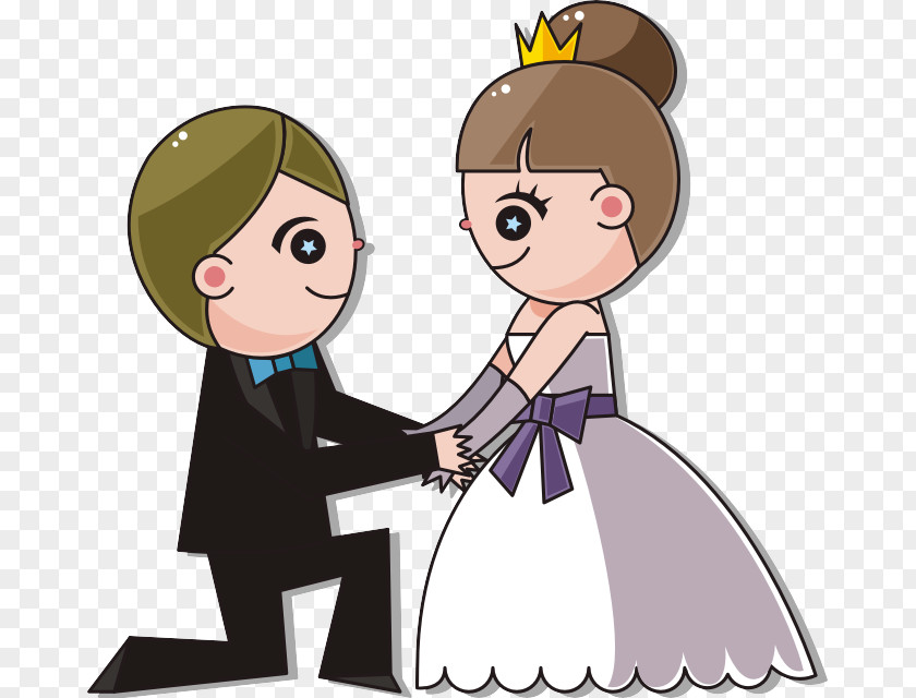 Cartoon Wedding Invitation Marriage PNG