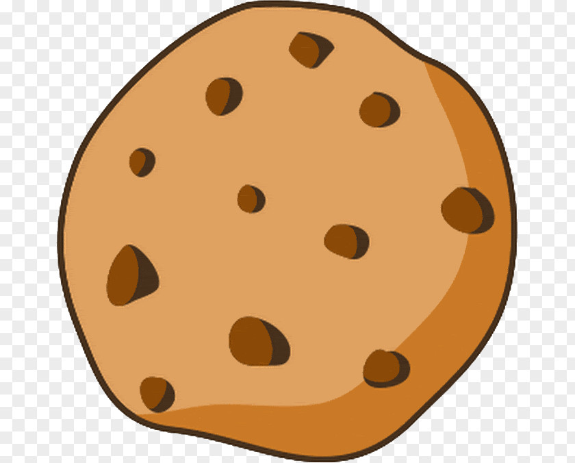 Chocolate Chip Baked Goods Cartoon PNG