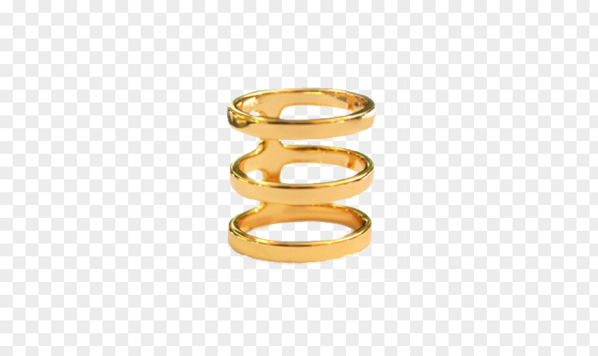 CRISTINA Yellow Ring Earring Jewellery Gold Cristina Ramella PNG