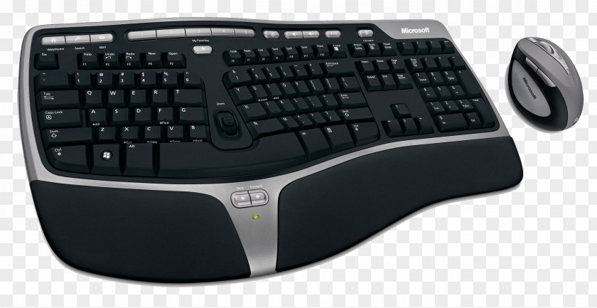 Keyboard Computer Mouse Microsoft Natural Ergonomic PNG