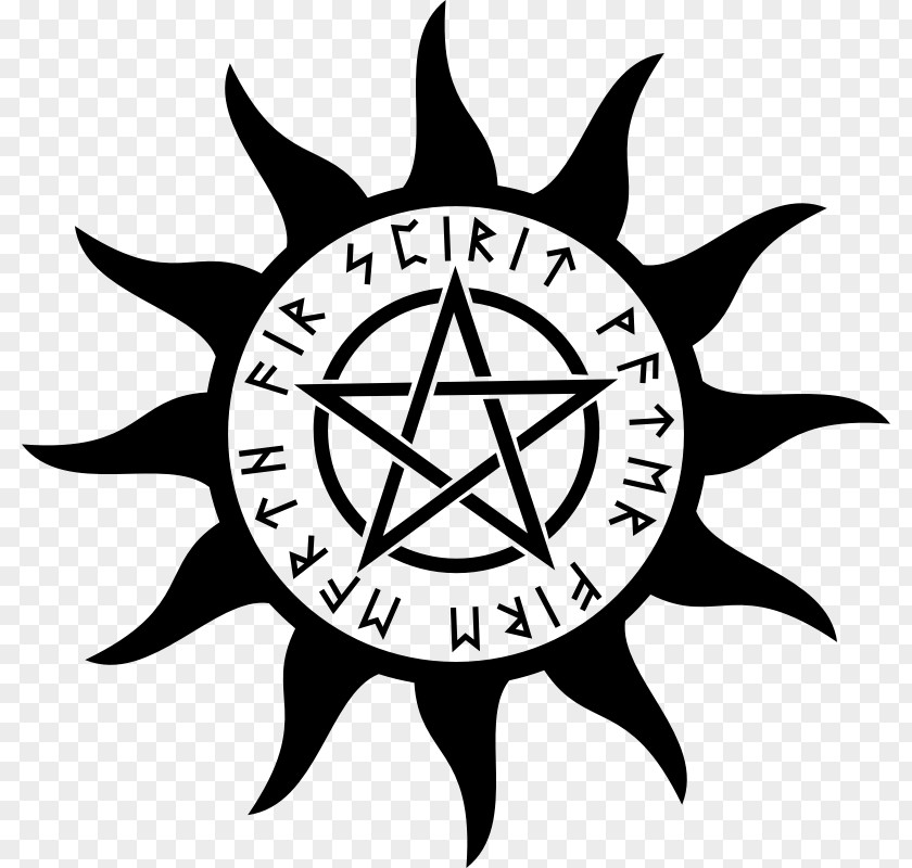 Pentagram Pentacle Wicca Clip Art PNG