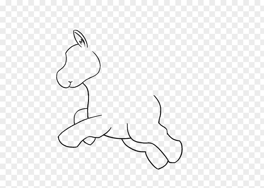 Unicorn Drawing Whiskers Line Art PNG
