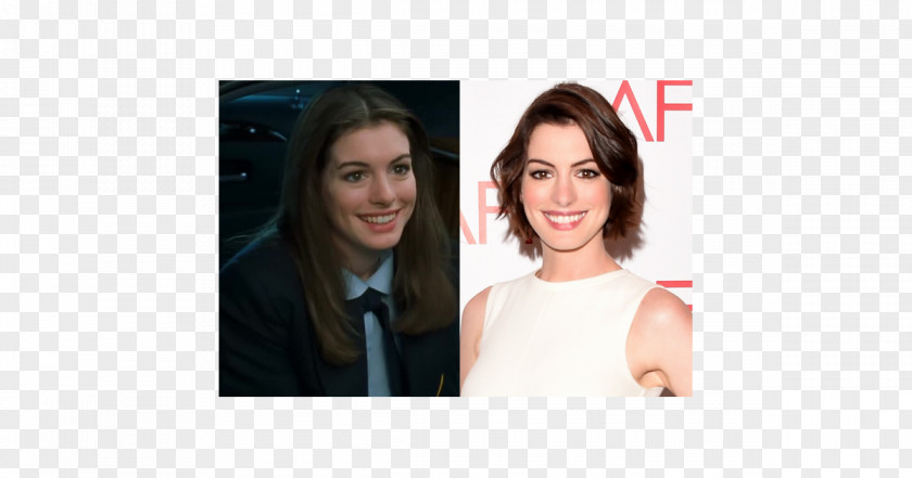 Anne Hathaway Film Makeover Eyebrow Hairstyle Socialite PNG