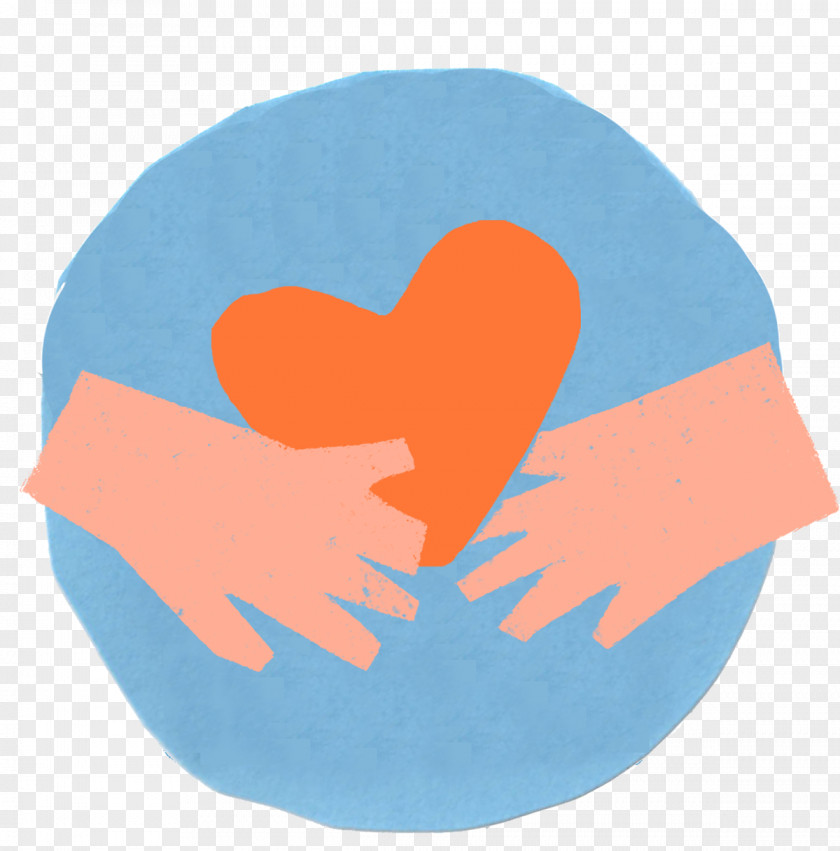 Cloud Gesture Heart Cartoon PNG