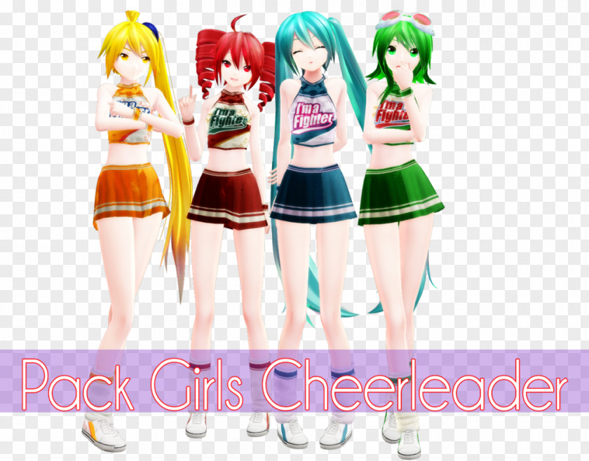 Hatsune Miku MikuMikuDance Vocaloid Cheerleading DeviantArt PNG