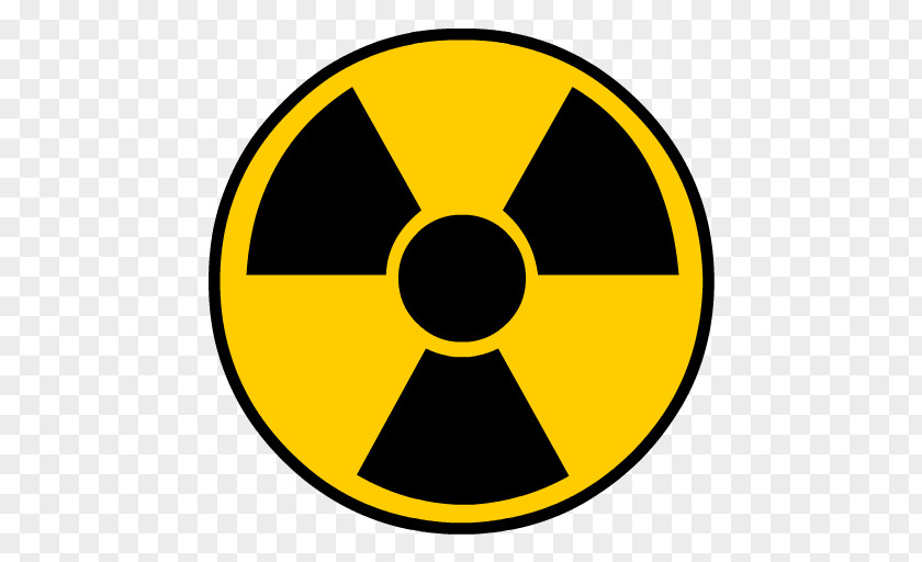 Radiation Radioactive Decay Contamination Sticker Hazard Symbol PNG