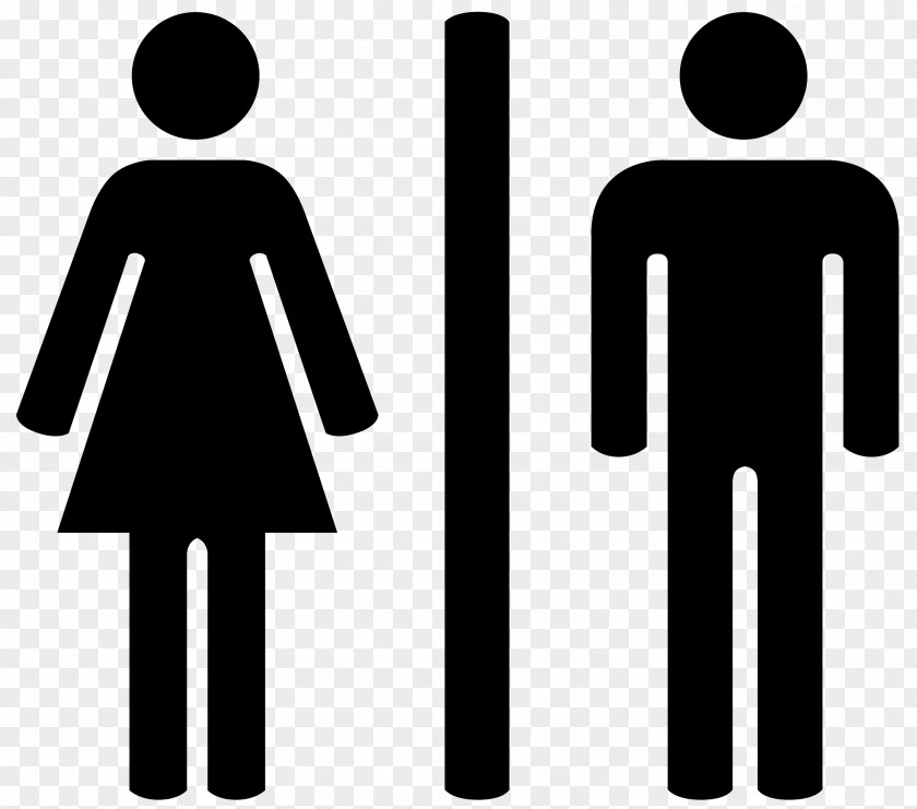 Wc Unisex Public Toilet Bathroom Gender Symbol PNG