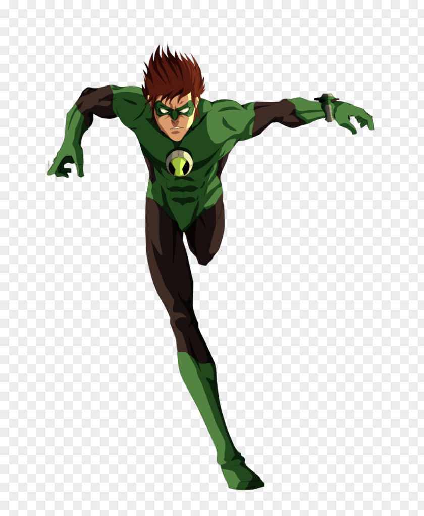 BEN 10 Green Lantern Ben Cartoon Network Superhero Character PNG