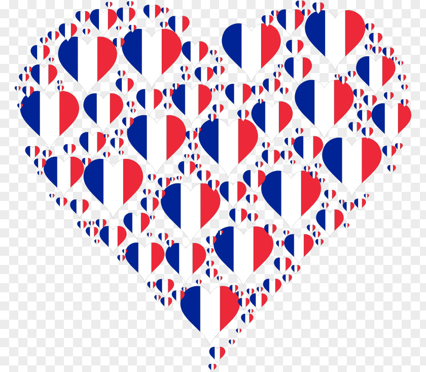 France Flag Of T-shirt Heart Clip Art PNG