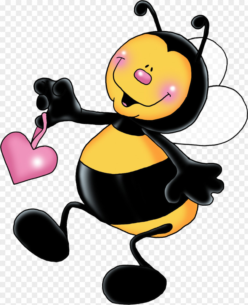 Honey Bumblebee Love Clip Art PNG