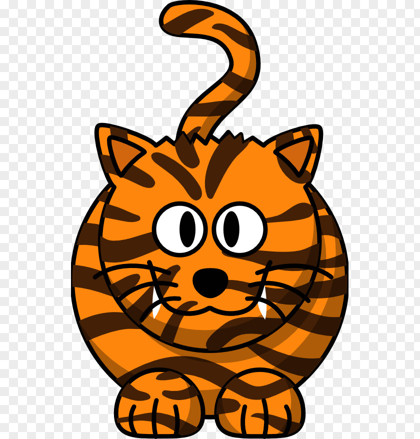 November Calendar Clipart Bengal Tiger Drawing Cartoon Clip Art PNG