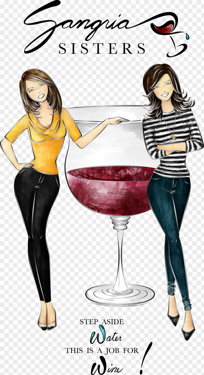 Wine Sangria Alcoholic Drink Humour Cartoon PNG