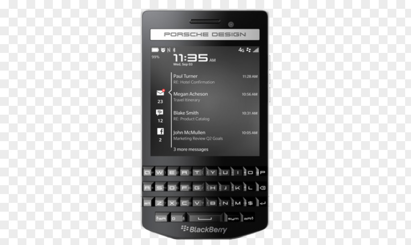 Blackberry BlackBerry Porsche Design P'9981 Smartphone OS PNG