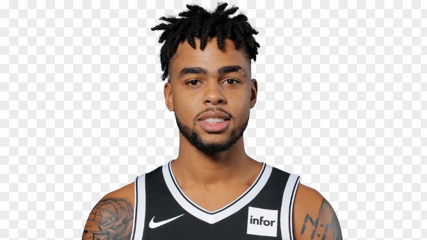 D'Angelo Russell Brooklyn Nets 2017–18 NBA Season Denver Nuggets Los Angeles Lakers PNG