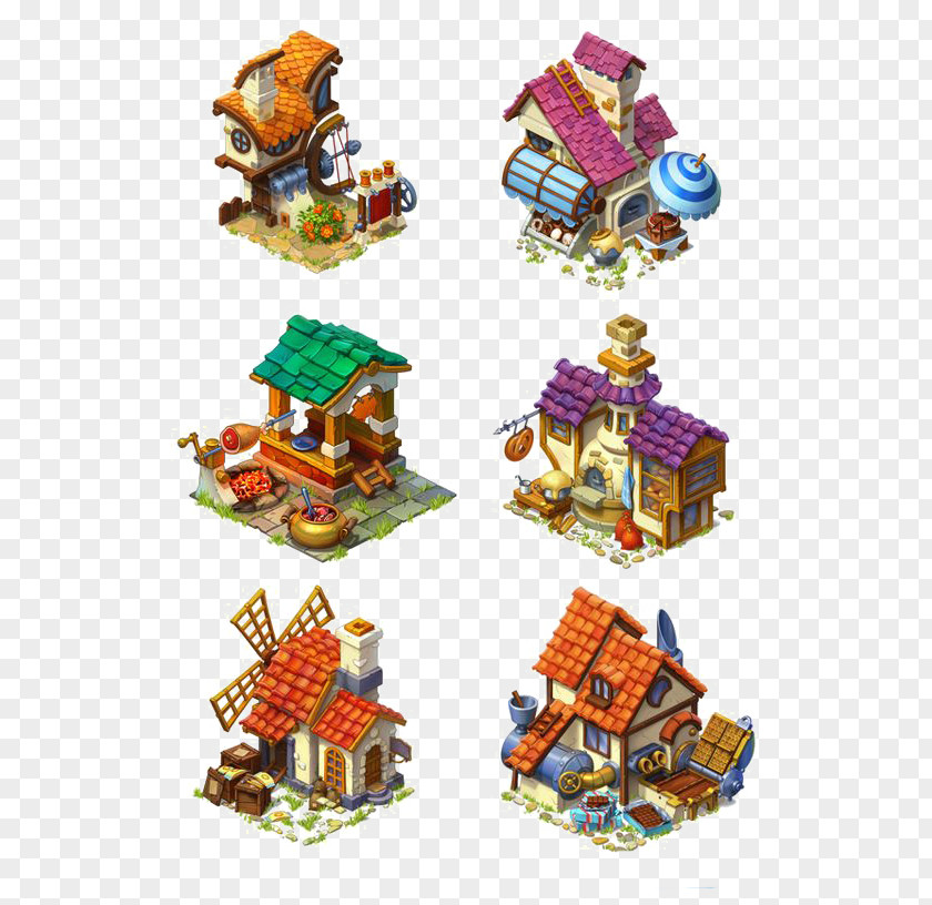 House Lucky Fields Concept Art PNG