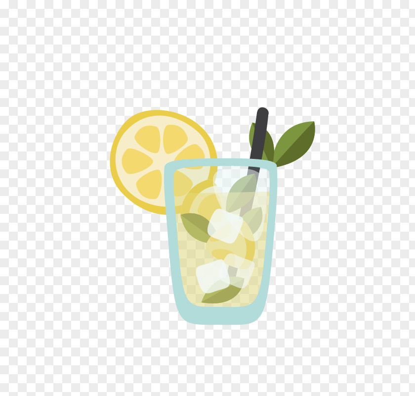 Lemon Cocktail Soft Drink Juice Mojito PNG