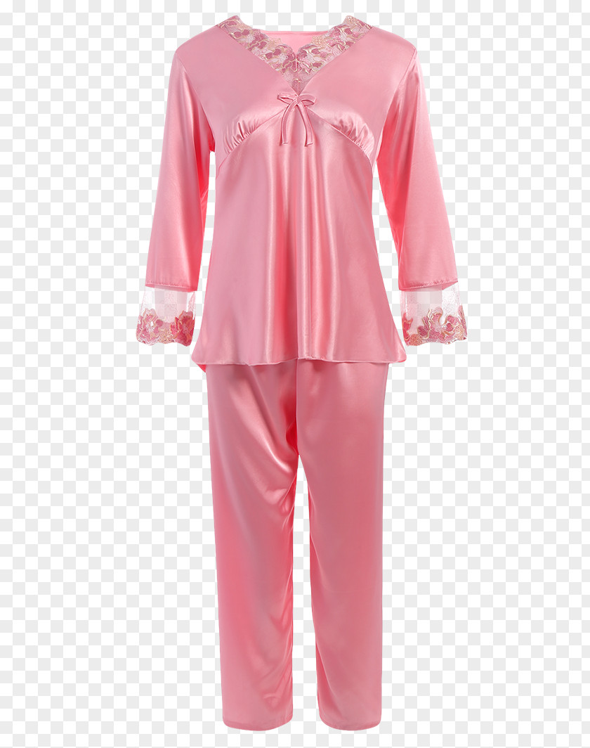 Pajamas Satin Lace Clothing Silk PNG