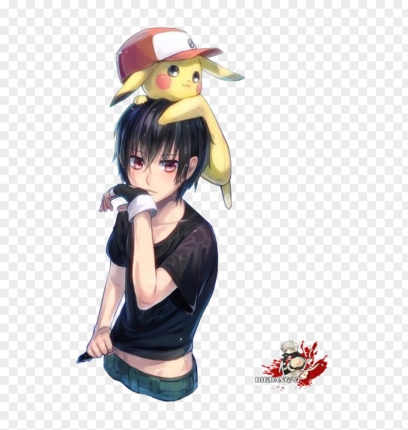 Pikachu Pokémon Red And Blue Ash Ketchum PNG