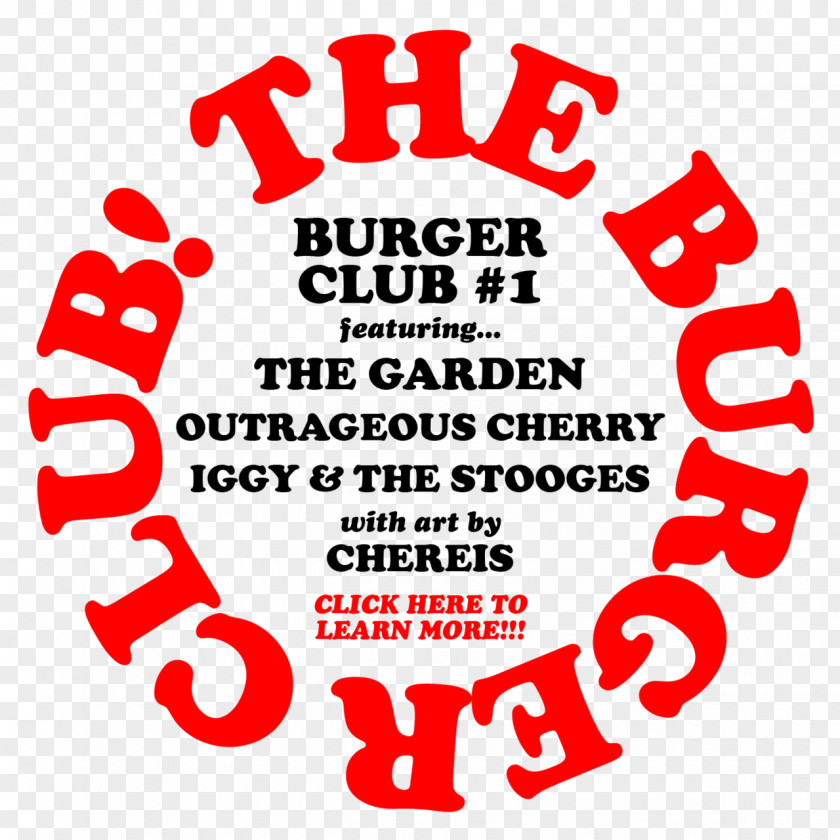 Burger Club Alfalfa Studio Records Graphic Design Brand The Garden PNG
