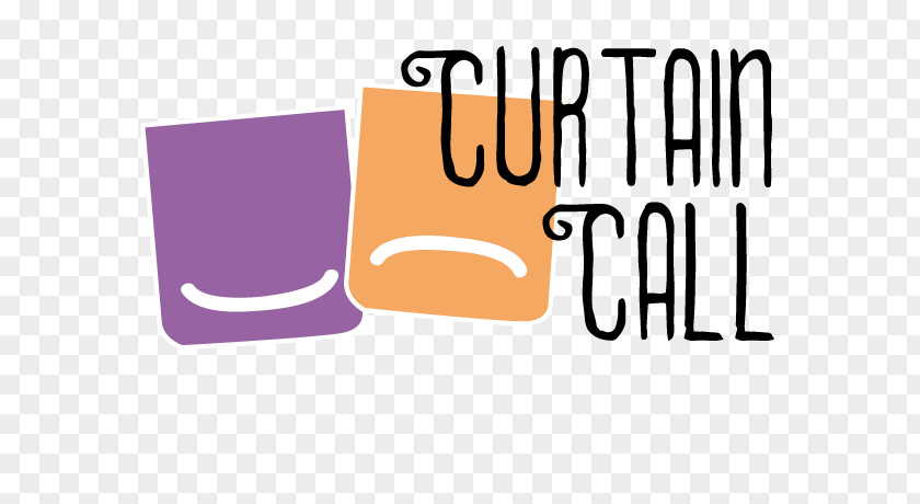 Curtain Call Logo Brand Font PNG