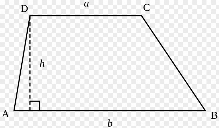 Trapezoidal Triangle Trapezoid Two-dimensional Figures Geometry Area PNG