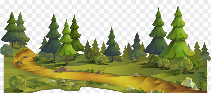 Vector Forest Shulin District Cartoon PNG