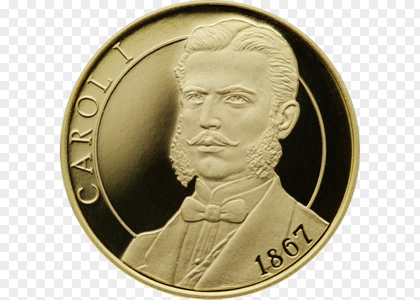 Coin Coins Of The Romanian Leu National Bank Romania Gold PNG